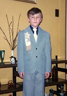 dressed for a church function circa 1975