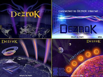 DezroK website, 2001