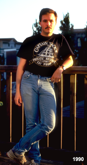 Stephen O'Keefe in Halifax, 1990